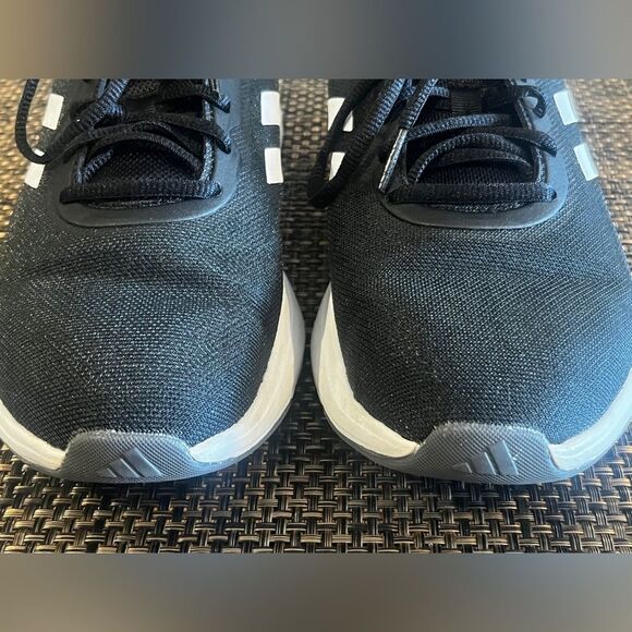 Adidas Start Your Run Black Sneakers Size 8 Comfy - Picture 3 of 8